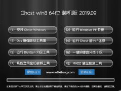 ϵͳ Ghost_win8.1_64λרҵװv2019.09