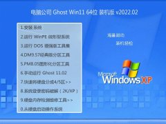 电脑公司win11汉化推荐版64位v2022.02
